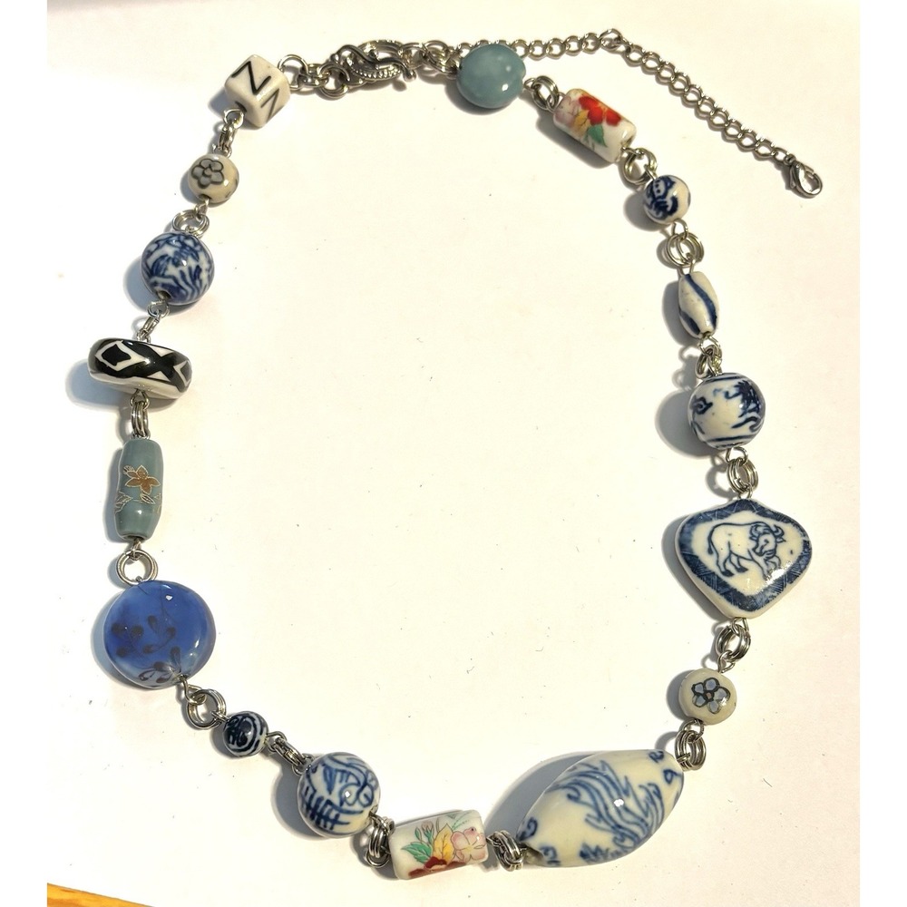 Unique Porcelain Necklace